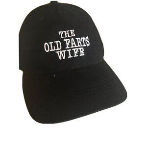 Black Old Farts Wife Novelty Hat Cap One Size